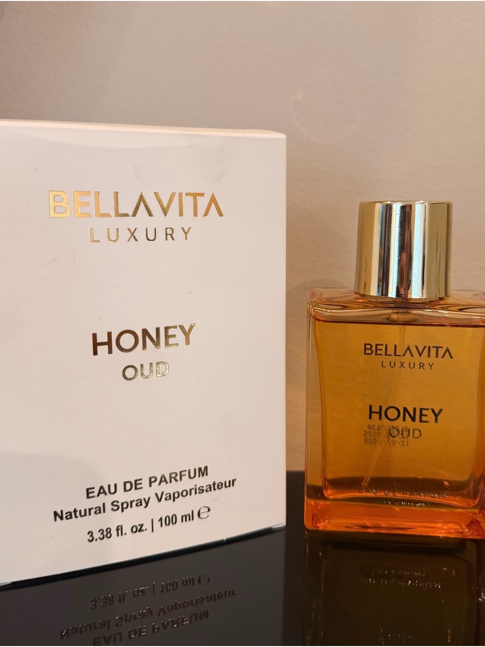 Bella Vita Honey Oud Body Oil - Gold and Amber